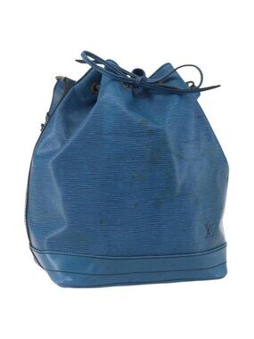 Authentic LOUIS VUITTON Epi Noe Shoulder Bag Toledo Blue M44005 LV